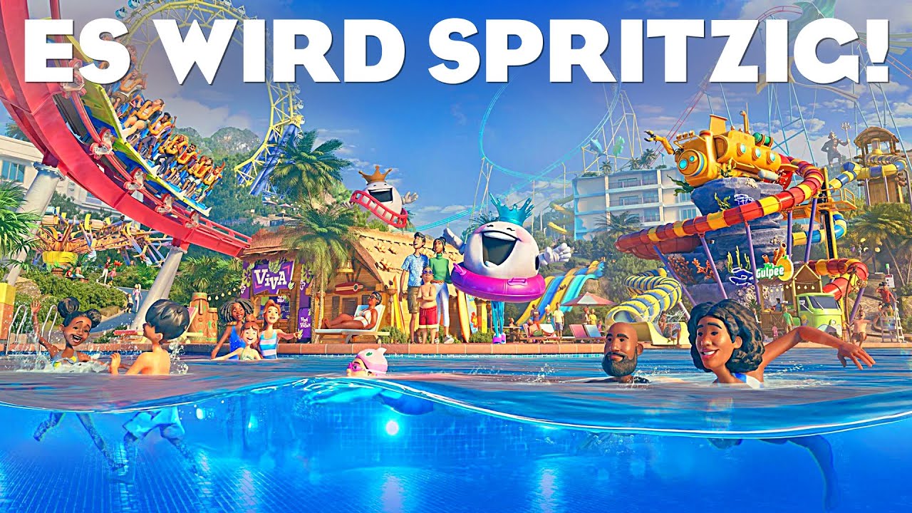 Planet Coaster 2 Wasserpark Spaß im neuen Planet Coaster Nachfolger