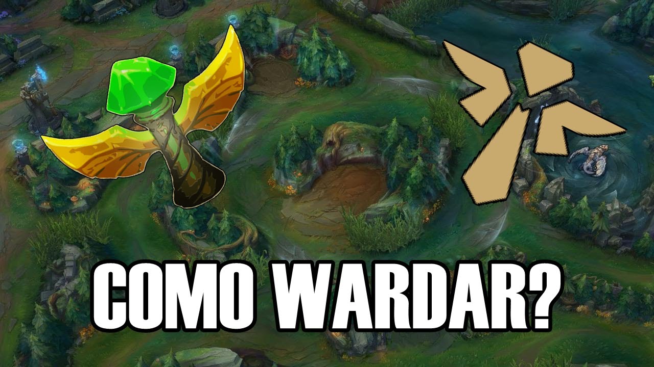 COMO (E ONDE) WARDAR DE SUPORTE NO LOL?