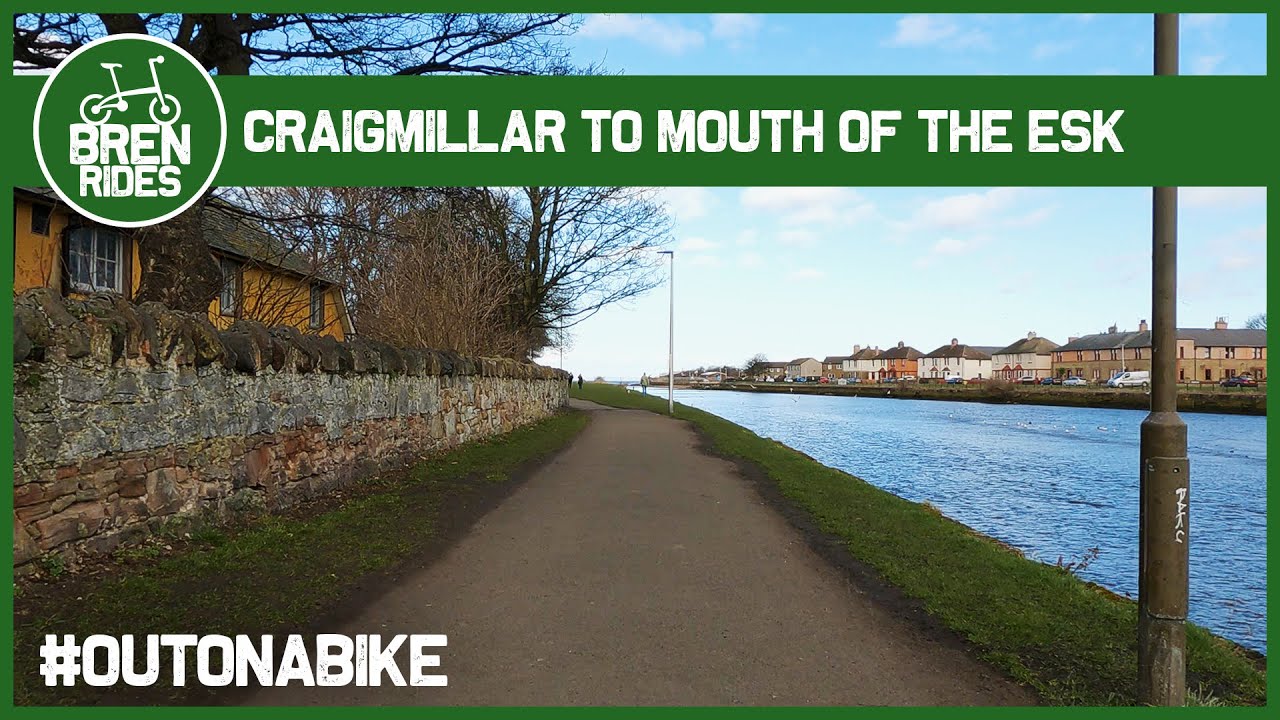 Edinburgh Bicycle Ride - Craigmillar to the Mouth of the Esk