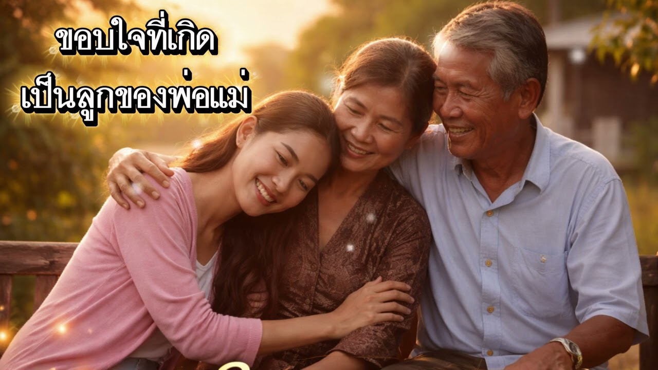 ขอบใจที่เกิดเป็นลูกของพ่อแม่