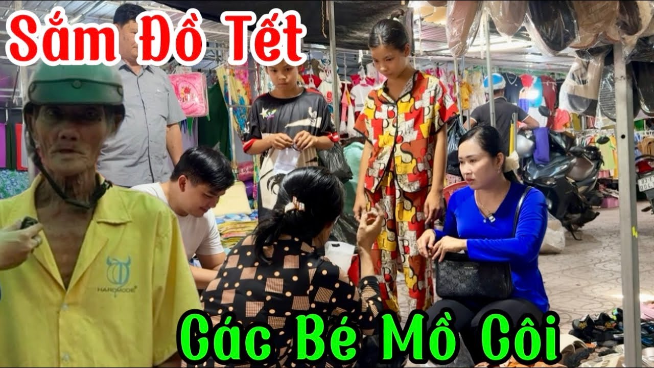 Ông Nội Hai Em Thảo Nguyện Mừng Rơi Nước Mắt Khi Lần Đầu Tiên ĐƯỢC SẮM ĐỒ TẾT| PHƯƠNG THUÝ TV#1281