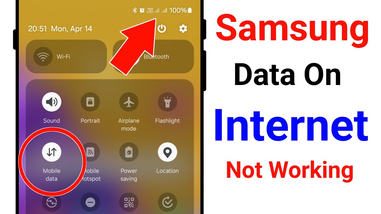 Samsung Mobile Data Not Working 2026 || Mobile Data On But Internet Not Working On Samsung