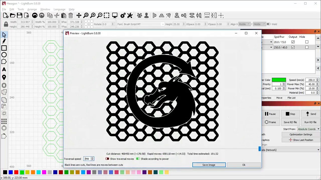 LightBurn Demo  - Booleans