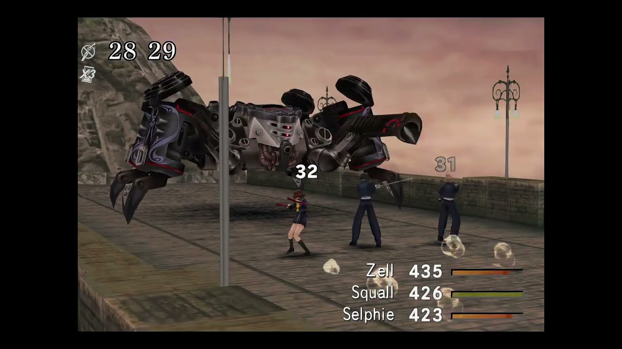 How to destory X-ATM (FINAL FANTASY VIII Remastered)