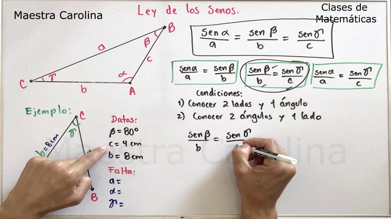Ley de los Senos