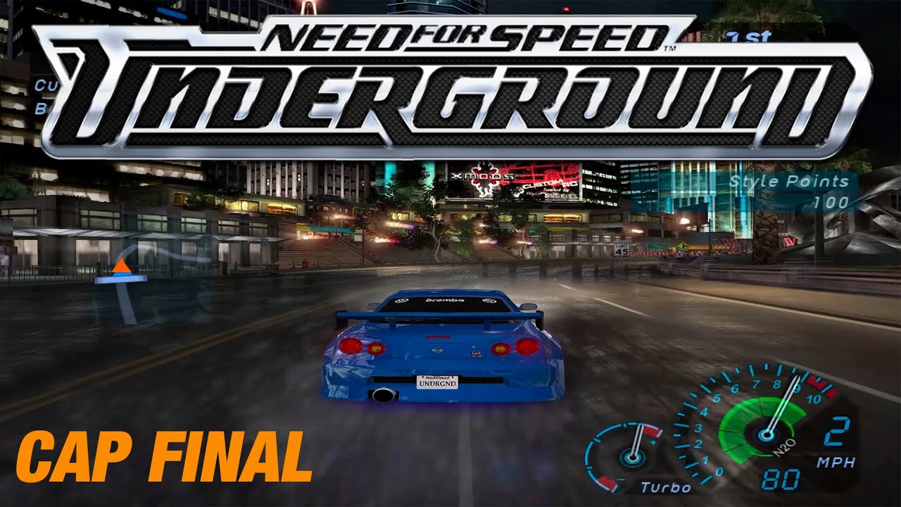 NFS UNDERGROUND: NISSAN R34 / PS2 CAP FINAL