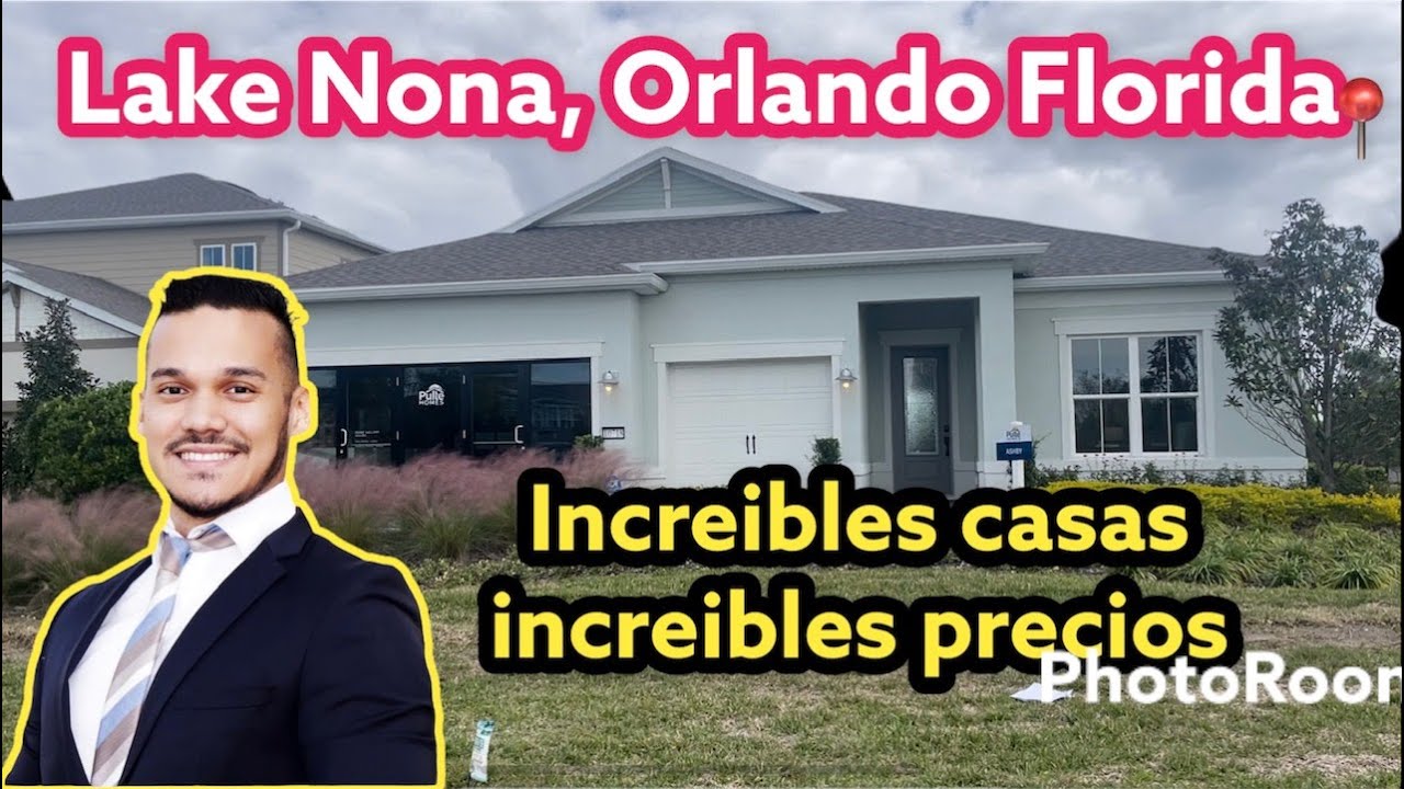 Casas NUEVAS en Lake Nona Orlando Florida las mejores areas de Orlando
