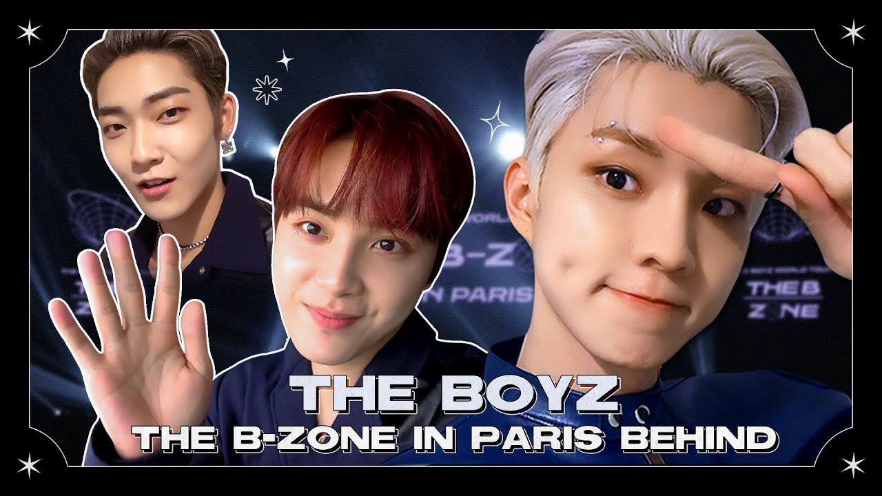 짱보이즈가 파리에 왔구나, 마침내🥹💗┃THE BOYZ WORLD TOUR ‘THE B-ZONE IN PARIS’ BEHIND