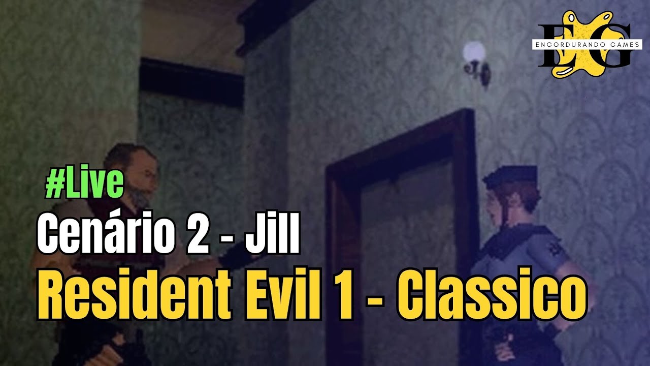 Resident Evil 1 - Classico - Jill - Vamos zerar com ela agora! - Parte 2