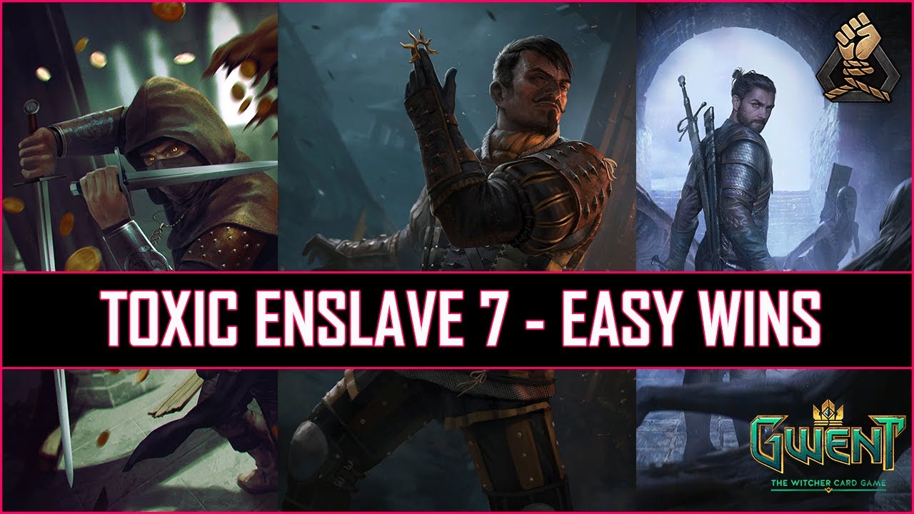 Gwent | Toxic Enslave 7 | 33 Cards Double Kolgrim | Easy Wins
