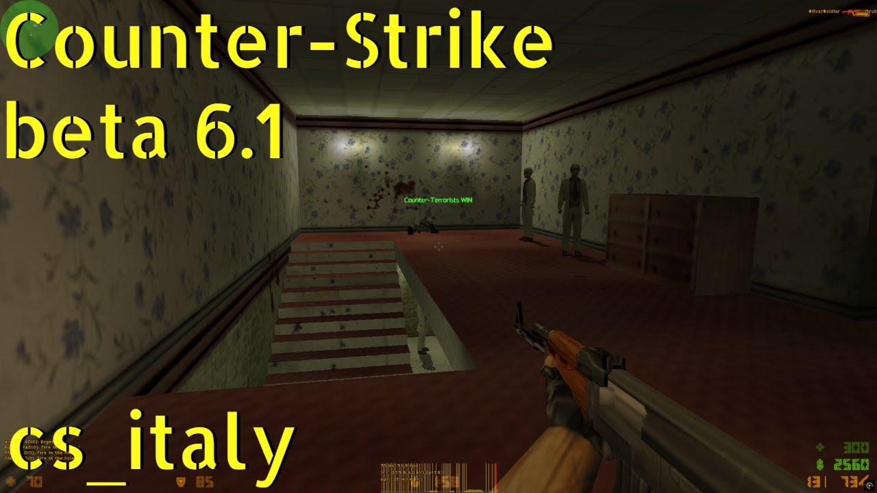Counter-Strike beta 6.1 cs_italy онлайн-геймплей - январь 2026 года
