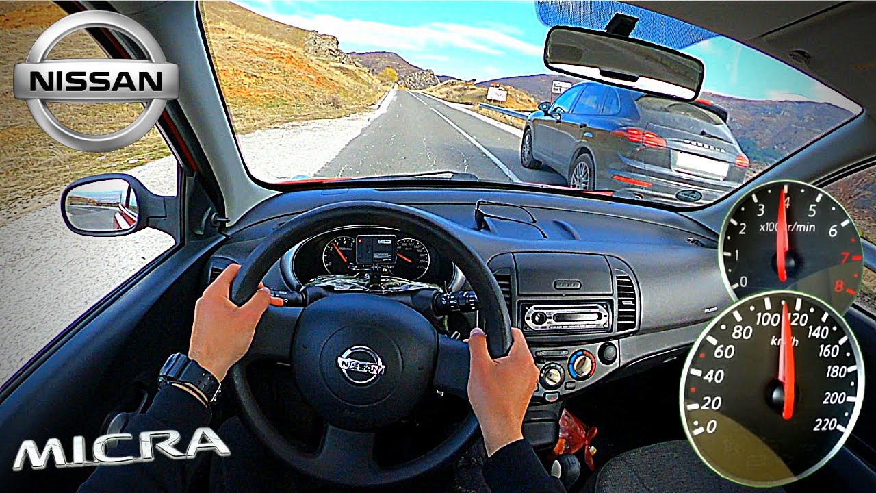 Nissan Micra K12 1.2 (2006) - POV Drive