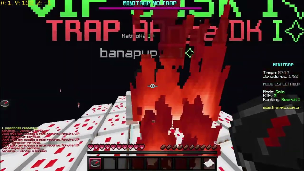 Wink do BanaPvP no trapmc!!!