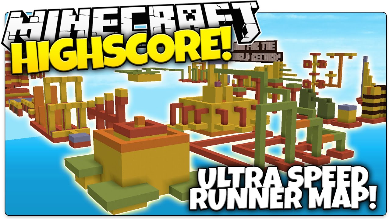 Minecraft | Can You Beat The HIGHSCORE!? | Ultra Speed Runner (Minecraft Parkour)
