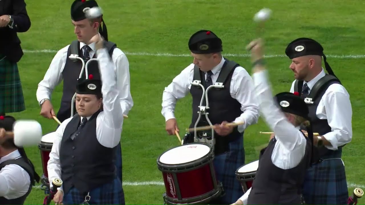 Johnstone Pipe Band | Medley Performance | World Pipe Band Championships 2025