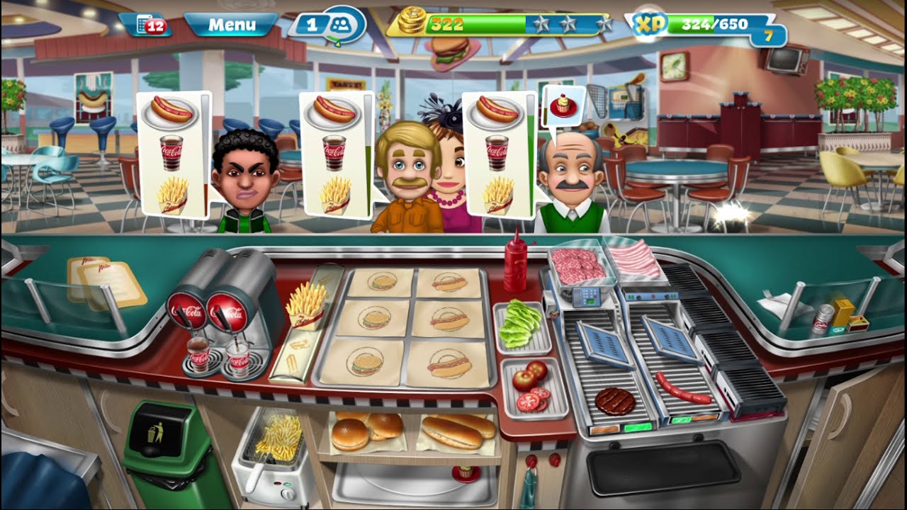 Level 27 Failed at Cooking Fever!!! It's really fun!!!