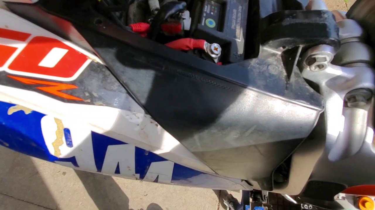 KTM Freeride 250R 24Volt starter mod.