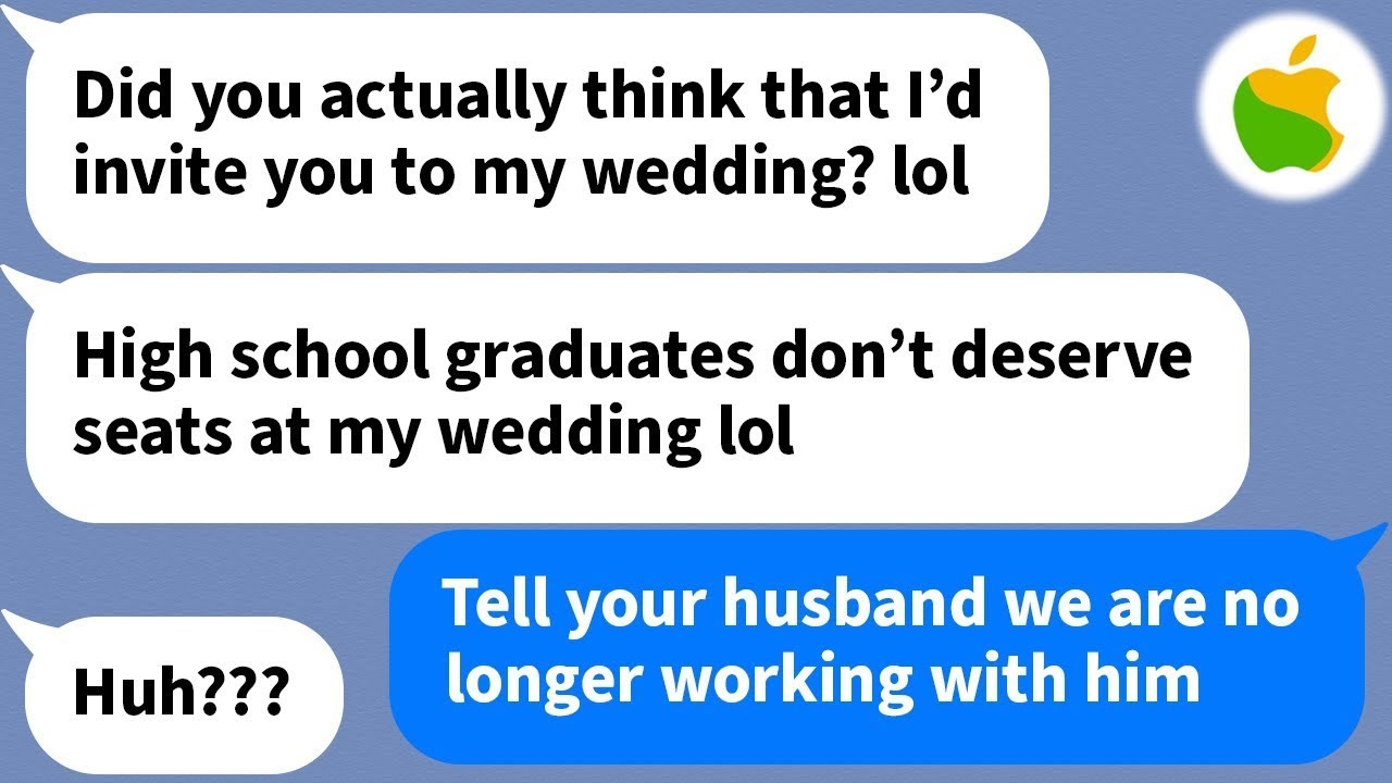 【Apple】 My sister humiliated me, so I used my business to get her husband fired
