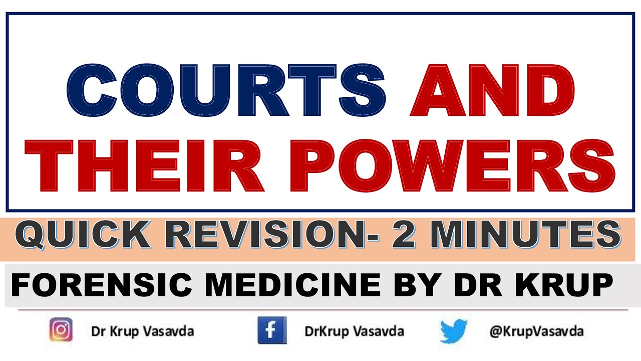 Court | The Supreme Court | The High Court | The Sessions Court | Dr Krup Vasavda | FMT Video 9