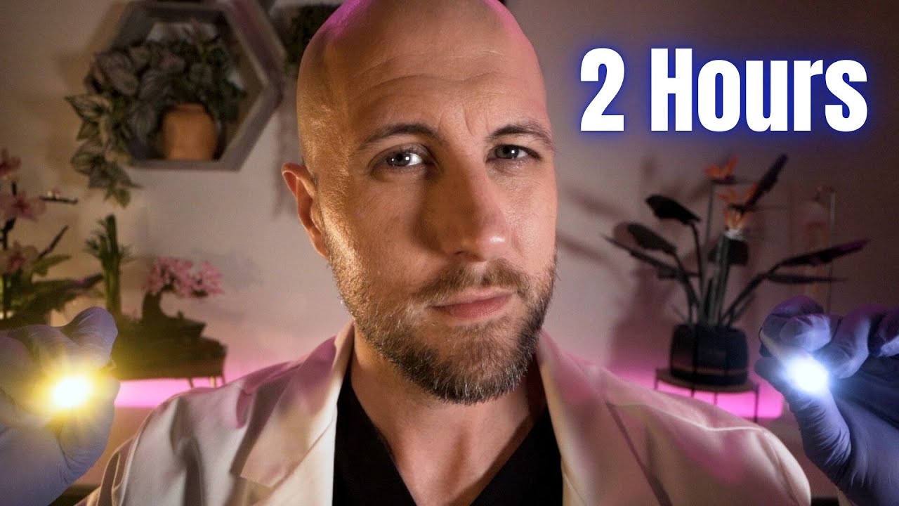2 Hours of The Best ASMR Cranial Nerve Exams for Ultimate Relaxation