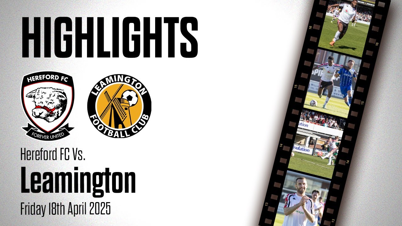 HIHGLIGHTS | Hereford 3-0 Leamington