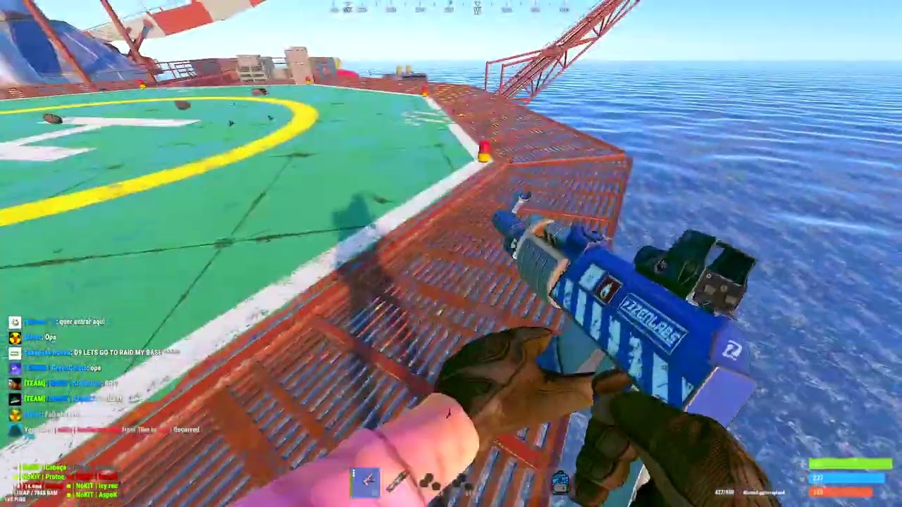 DESTROYING CLANS IN RUST USING SCRIPTS