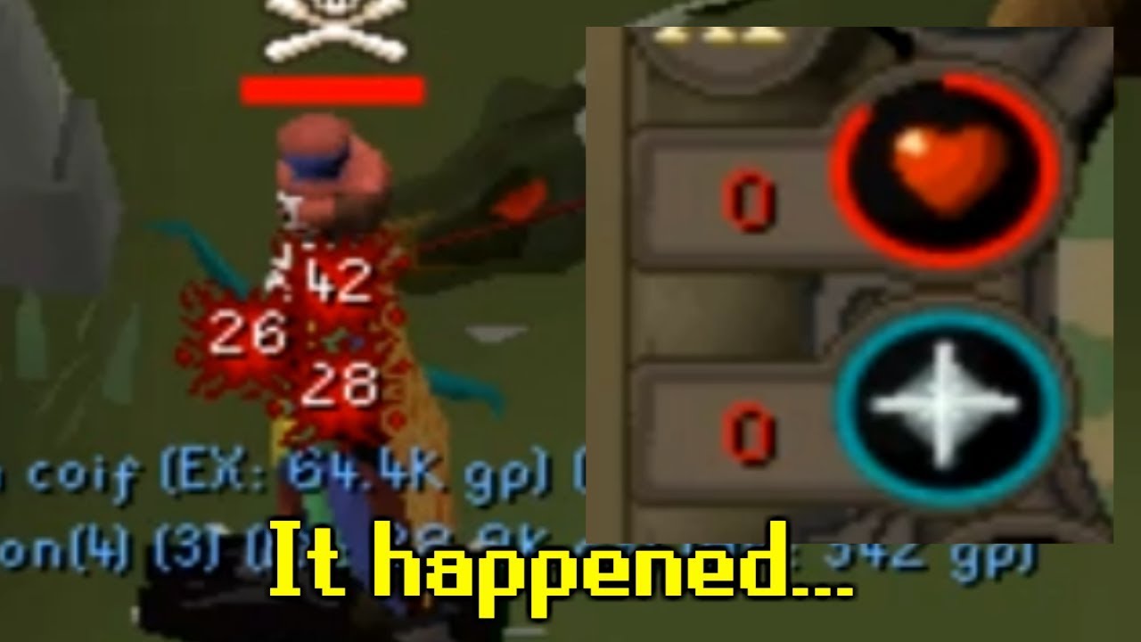 It actually happened to me... [OSRS PvP]