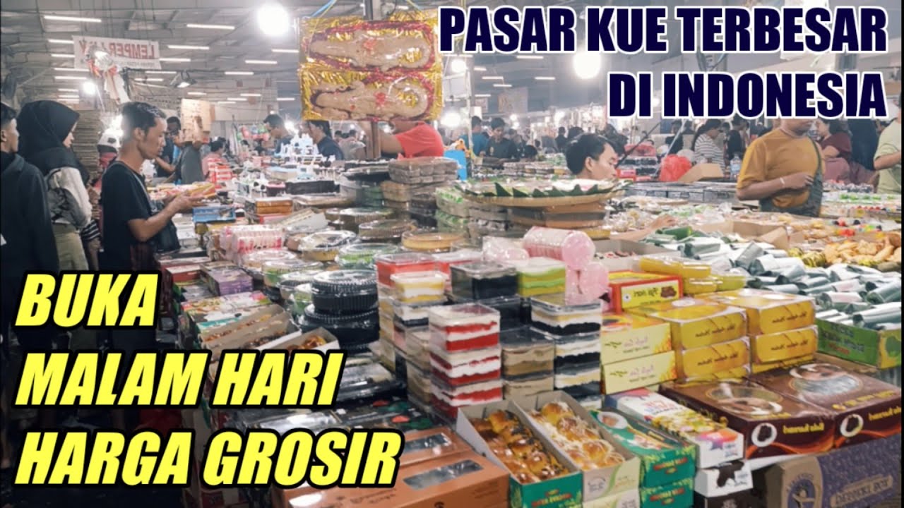 SEMUA JENIS KUE ADA‼️ PASAR SENEN KUE SUBUH HARGA MURAH TERBESAR TERLENGKAP DI INDONESIA