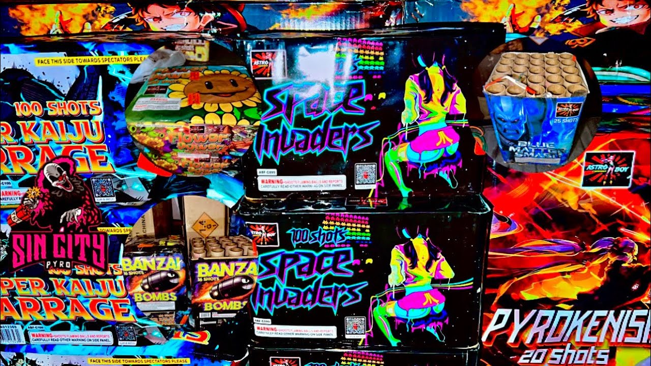 ASTROBOY FIREWORKS NEW DROPS 2025‼️ PART 1 🤯🔥💯 FINALE SHOW DEBUTING CAKES😱