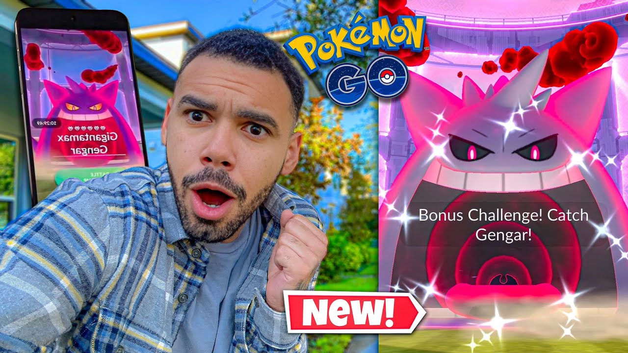 JUNTEI 267 PESSOAS NA MISSÃO GIGANTAMAX ✨SHINY✨ GENGAR!!! 🤯 #pokemongo
