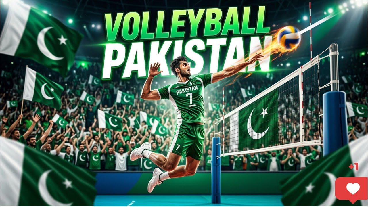 Pakistan Volleyball Spike 🔥 Amazing Power