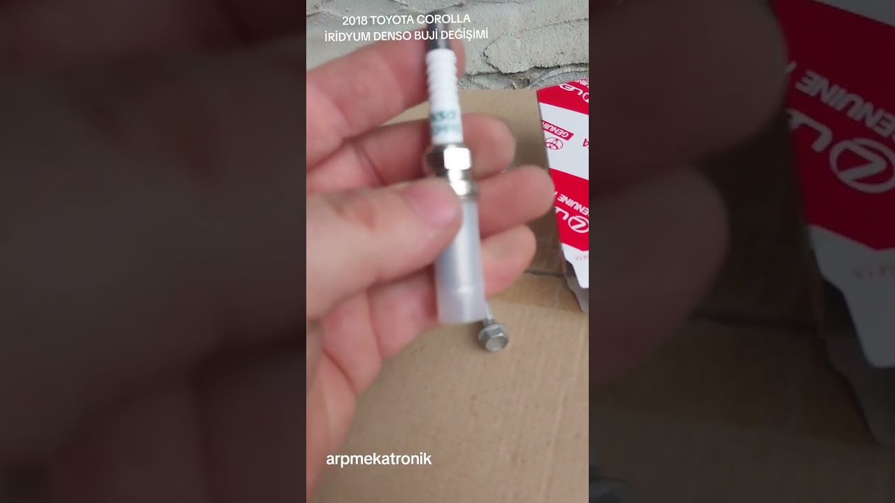 Toyota iridyum buji değişimi
