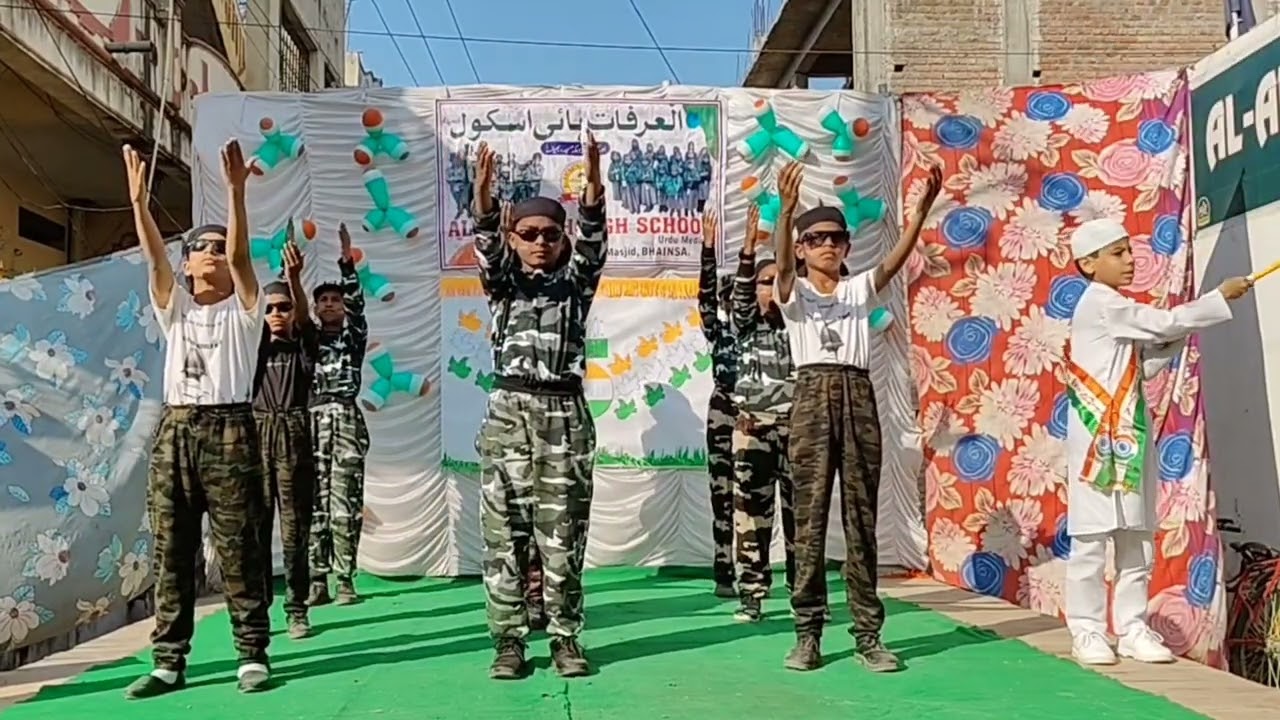 AL-ARFAATH HIGH SCHOOL.              REPUBLIC DAY 2025.                            CULTURAL PROGRAM
