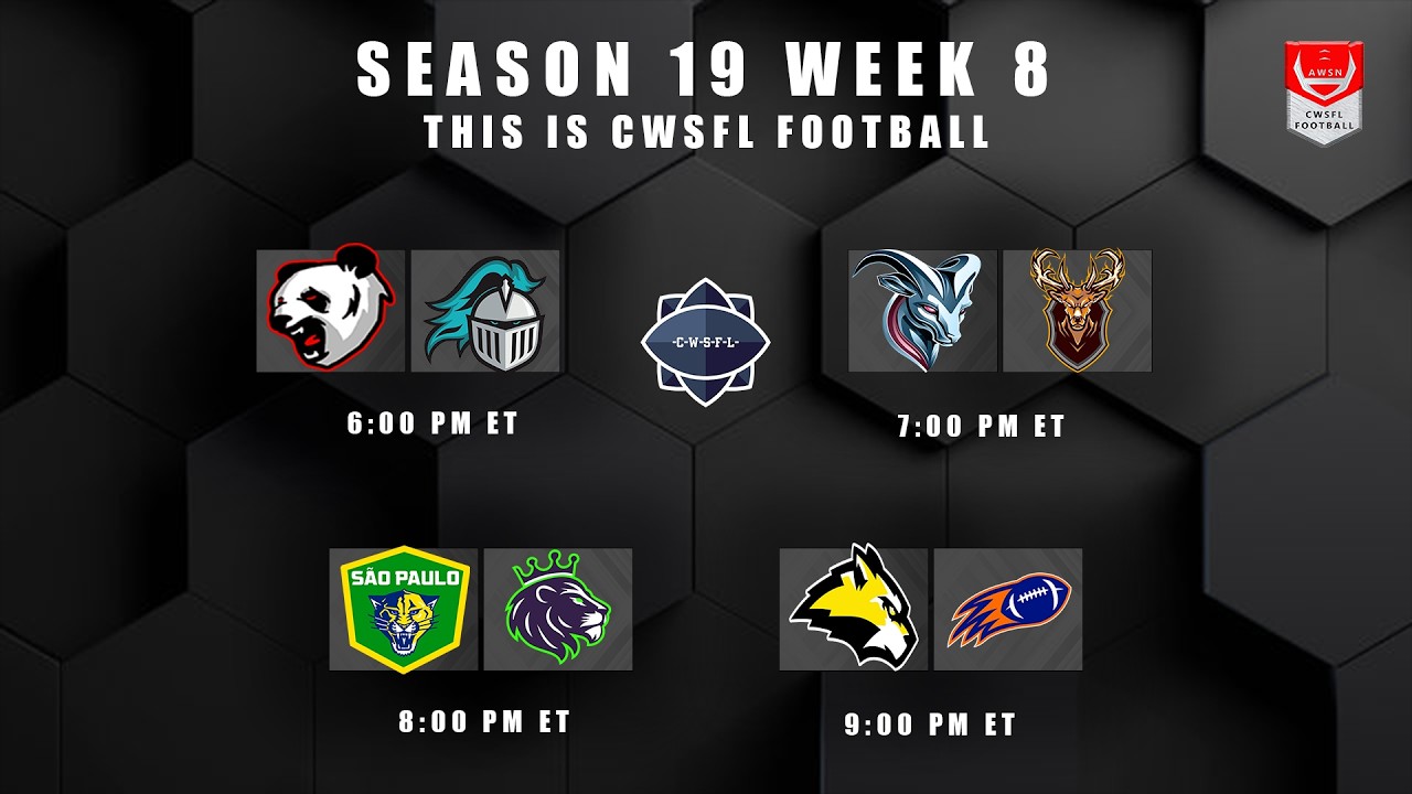 CWSFL | Season 19 Week 8 | Richmond @ Sao Paulo