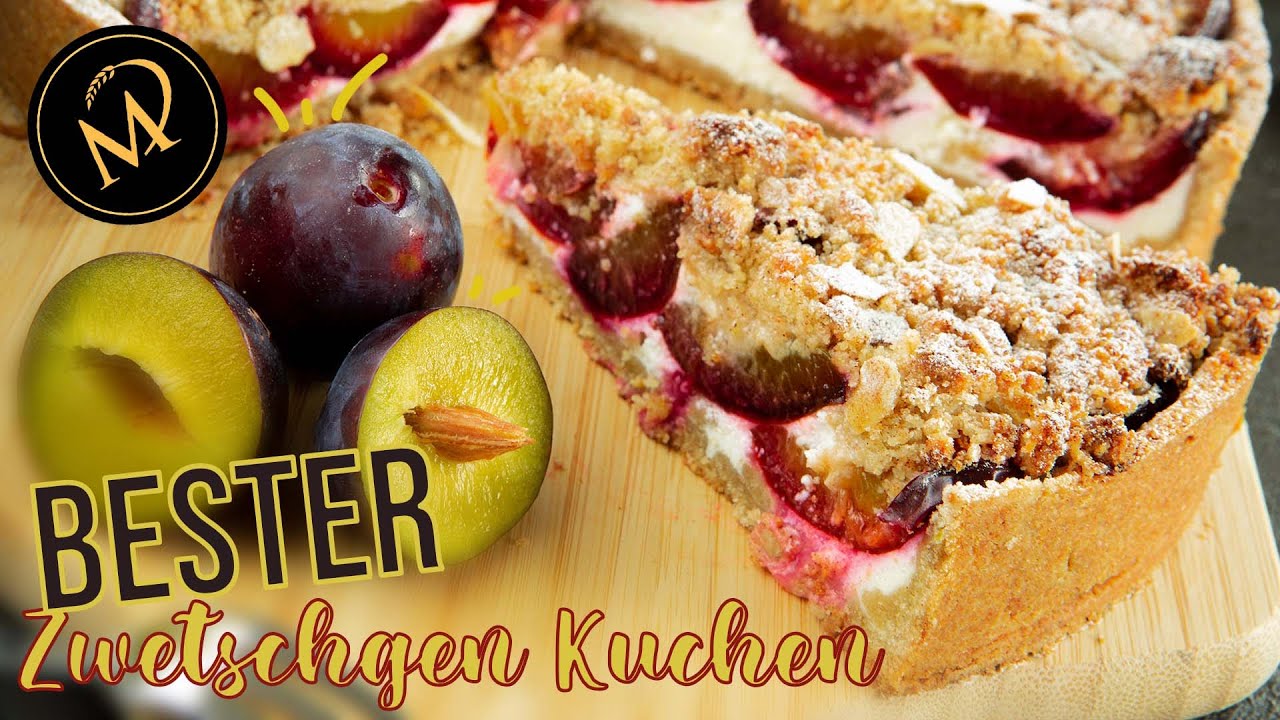 Schnellster und bester Zwetschgen Streusel Quark Kuchen ever