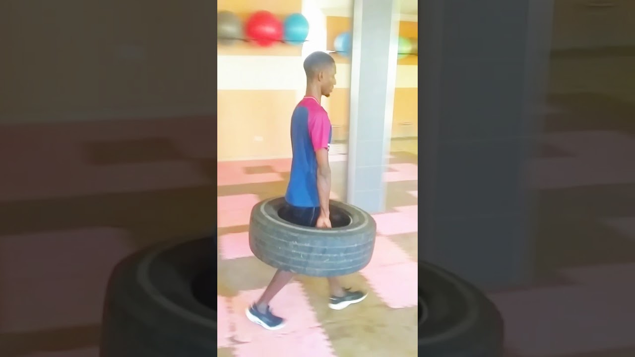 Préparation physique Avec pneus