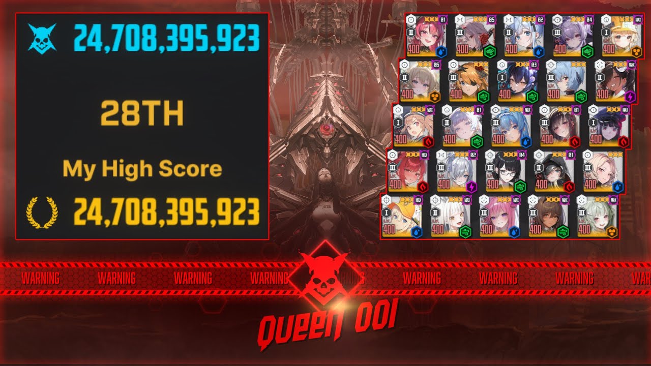 NIKKE SR 31 Wind | 24.7 Billion Damage | Queen 001