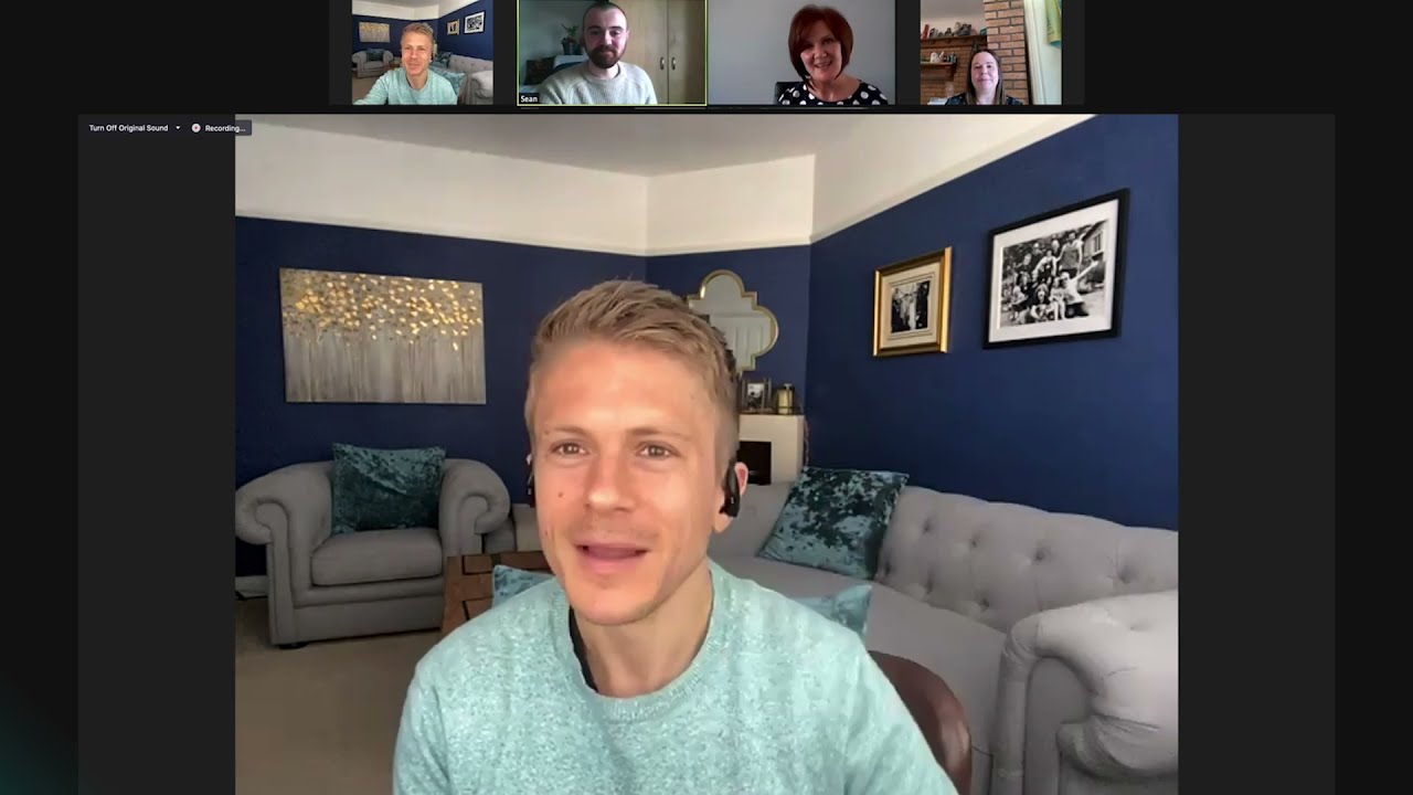George Rainsford meets families – Family Matters – Huntington’s Disease Awareness Month 2021