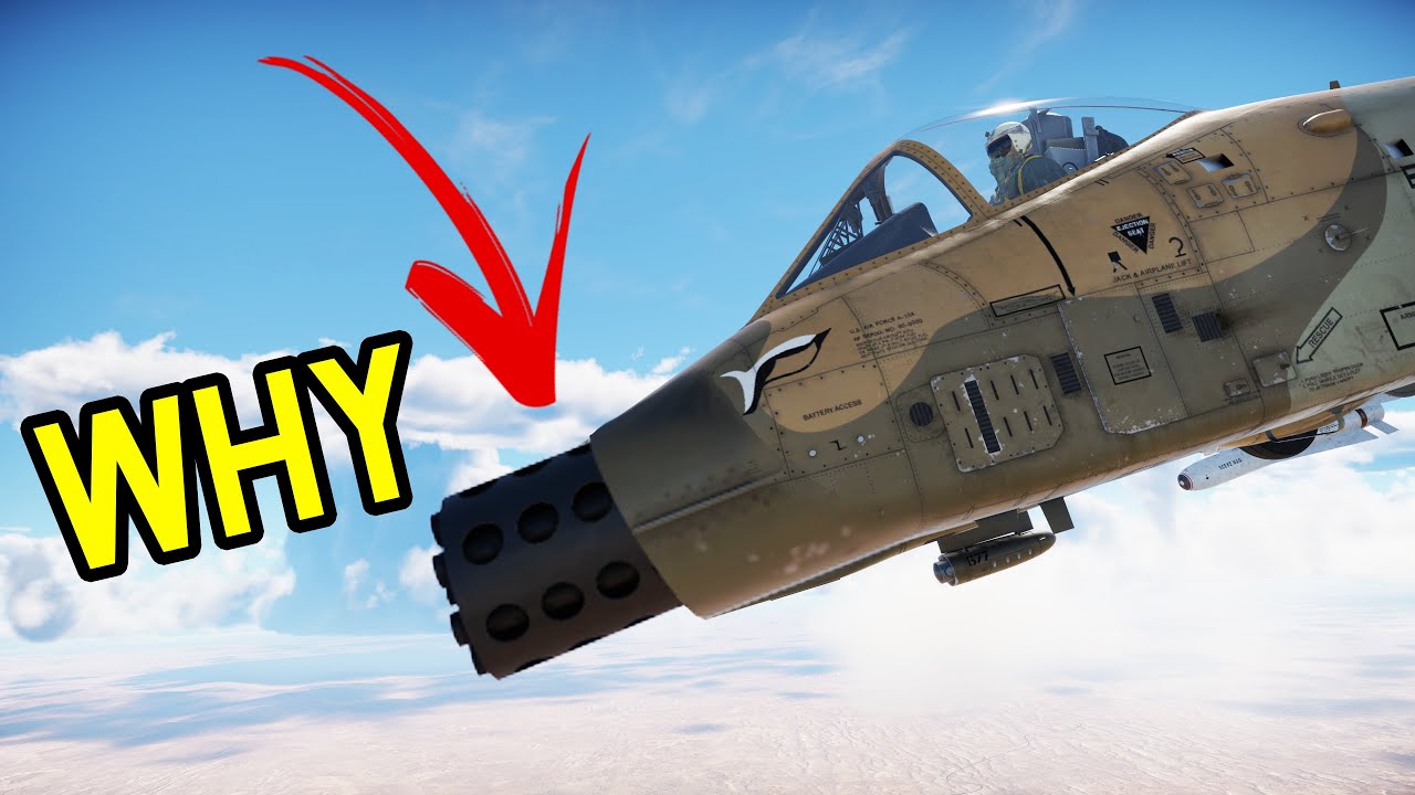 SO I TRIED THE A-10 IN WAR THUNDER AND THIS HAPPENED