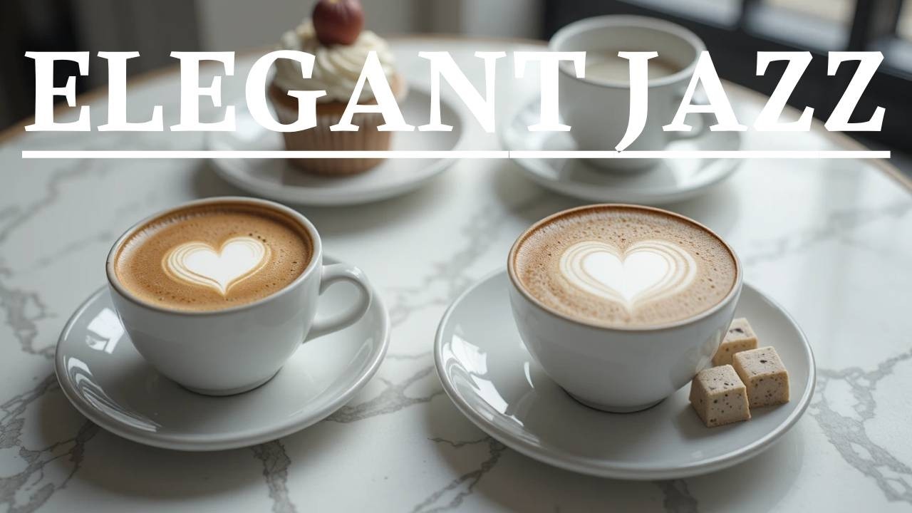 Elegant Jazz Cafe ☕ Winter Coffee Jazz Piano Music & Happy Bossa Nova Instrumental for Star the day