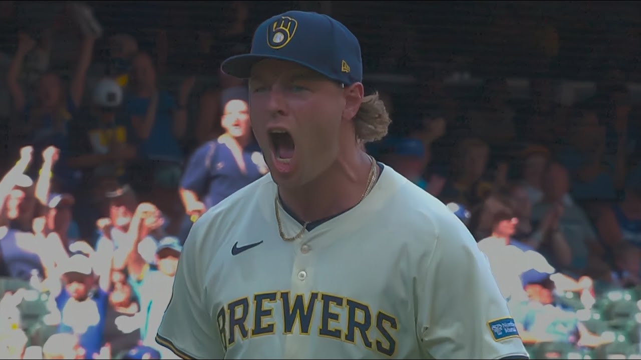 Trevor Megill Strikes Out the Side in 10th vs Dodgers