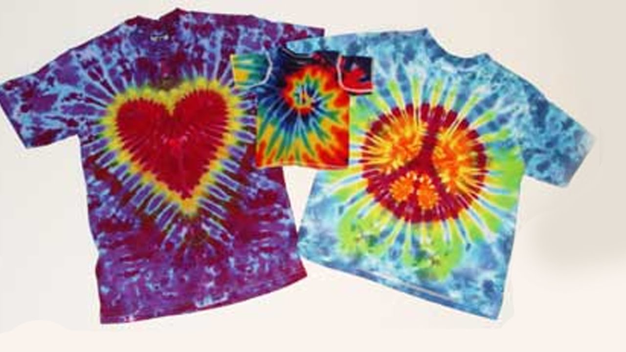 DIY TIE DYE SHIRT | Maak zelf regenboog tshirts met Textiel Dye