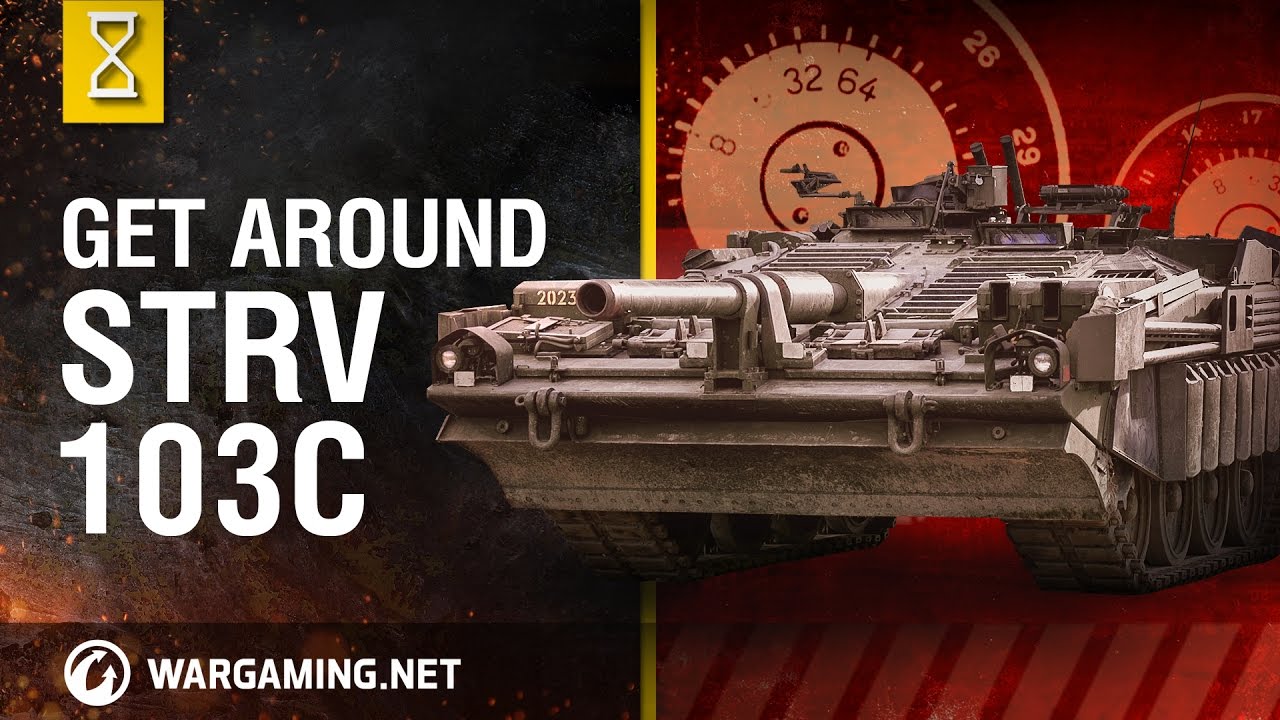 Внутри командирского люка: Strv 103C часть 1