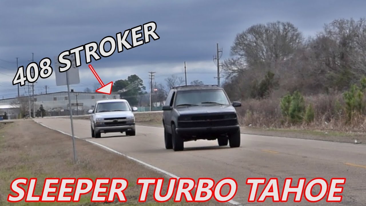 SLEEPER Tahoe Races 408 STROKER Silverado and THIS Happens!!!