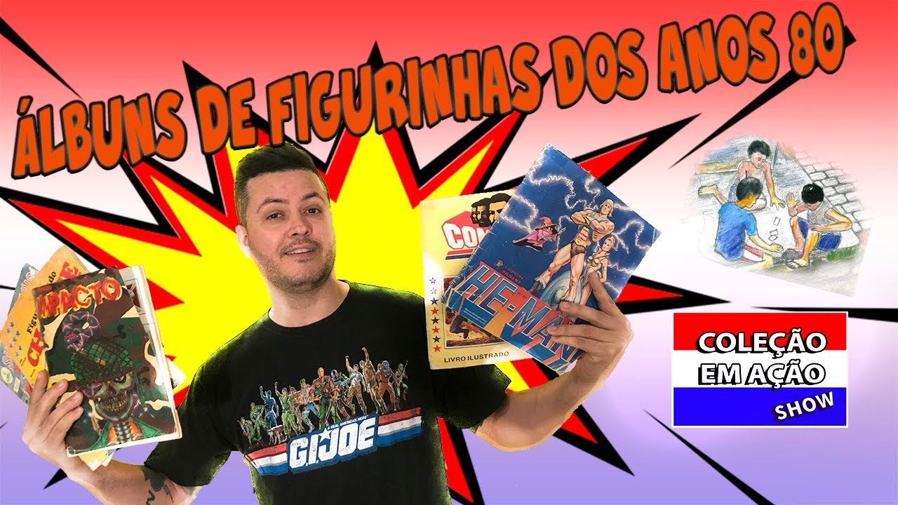 Os melhores albuns de figurinhas dos anos 80