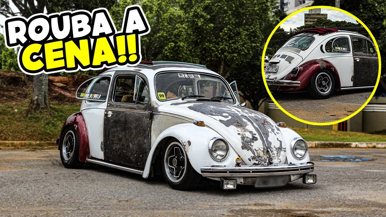 FUSCA RAT LOOK MONTADO NO ESTILO VEB