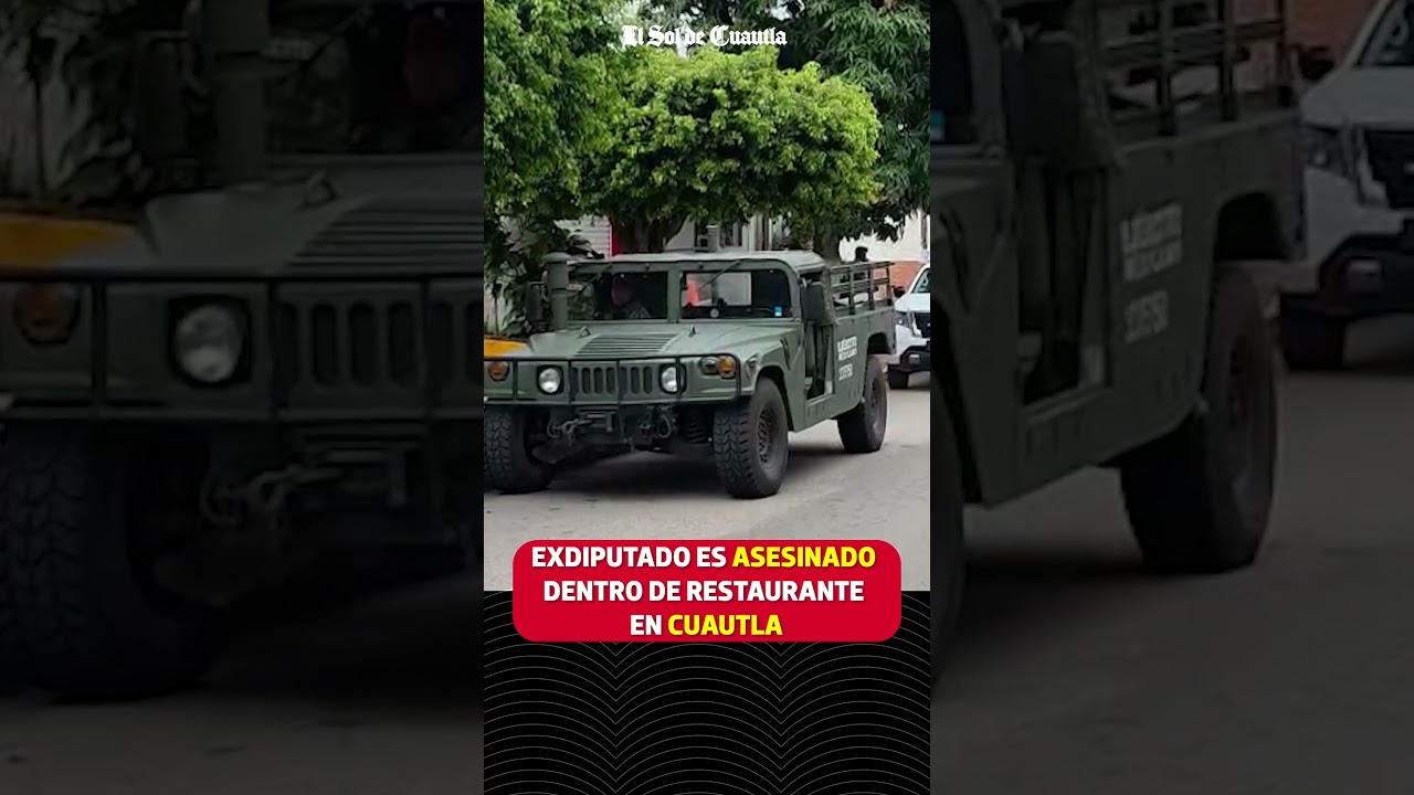 Ataque armado en Cuautla: asesinan a Christian Nava  #morelos #cuautla