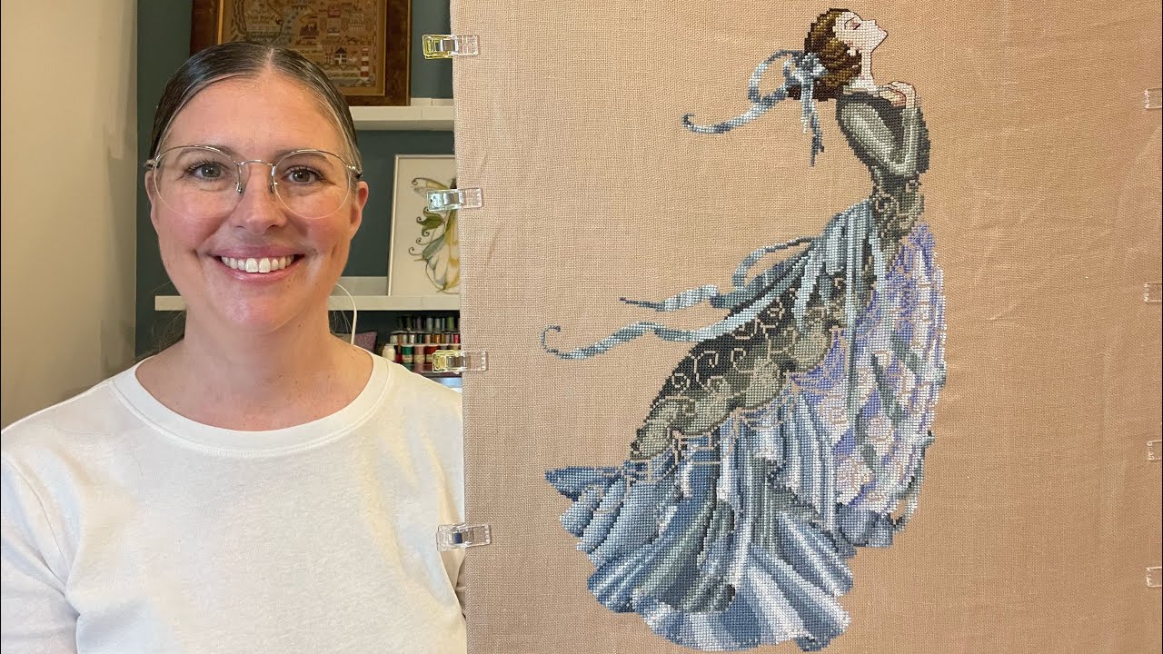 Flosstube Mirabilia Stargazer Cross Stitch Nora Corbett 