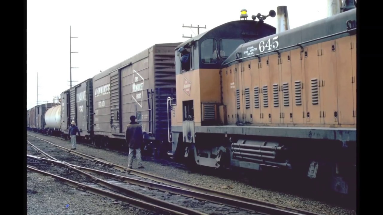 MILWAUKEE ROAD COAST DIVISION 1976 - 1978