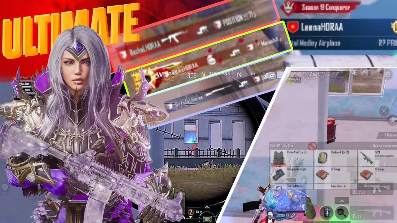 UR SIBU VS RitikaHORA, LeenaHORA, RachelHORA & CrystalHORA in Same Lobby @HoraaEsportsOfficial 